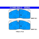 13.0460-2843.2 Bremsbelagsatz, Scheibenbremse