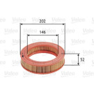 Valeo | Luftfilter | 585717