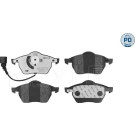 025 233 9219/PD Bremsbelagsatz, Scheibenbremse MEYLE-PD: Advanced performance and design.