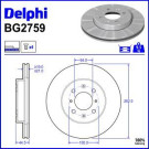 Delphi Bremsscheibe BG2759 Delphi Bremsscheibe BG2759