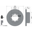 Textar | Bremsscheibe | 93117600