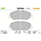 302564 Bremsbelagsatz, Scheibenbremse ESSENTIAL 302564 Bremsbelagsatz, Scheibenbremse ESSENTIAL