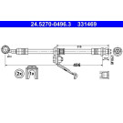 ATE | Bremsschlauch | 24.5270-0496.3