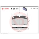 Brembo | Bremsbelagsatz, Scheibenbremse | P 59 005