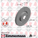 Zimmermann Bremsscheibe Coat Z 370.4407.20