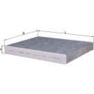 LAK 153 Filter, Innenraumluft