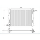 701120 Kühler, Motorkühlung