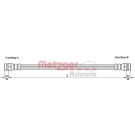 Metzger | Bremsschlauch | 4110229