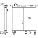 Mahle | Kühler, Motorkühlung | CR 831 001S