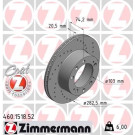 Zimmermann Bremsscheibe SPORT Z 460.1518.52