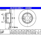 ATE | Bremsscheibe | 24.0122-0262.1
