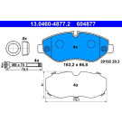 13.0460-4877.2 Bremsbelagsatz, Scheibenbremse