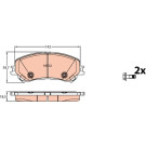 GDB2152 Bremsbelagsatz, Scheibenbremse GDB2152 Bremsbelagsatz, Scheibenbremse