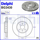 Delphi | Bremsscheibe | BG3430