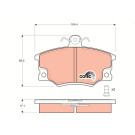 GDB458 Bremsbelagsatz, Scheibenbremse COTEC GDB458 Bremsbelagsatz, Scheibenbremse COTEC