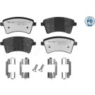 Meyle | Bremsbelagsatz, Scheibenbremse | 025 246 9318/PD