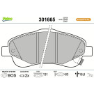 301665 Bremsbelagsatz, Scheibenbremse ESSENTIAL