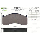 Valeo | Bremsbelagsatz, Scheibenbremse | 882270