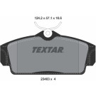 Textar | Bremsbelagsatz, Scheibenbremse | 2346302