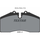 Textar | Bremsbelagsatz, Scheibenbremse | 2095302