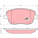 GDB1414 Bremsbelagsatz, Scheibenbremse COTEC GDB1414 Bremsbelagsatz, Scheibenbremse COTEC
