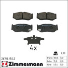 26710.150.2 Bremsbelagsatz, Scheibenbremse