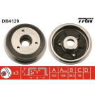 TRW | Bremstrommel | DB4129