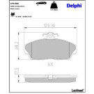 Delphi Bremsbelagsatz, Scheibenbremse LP1450