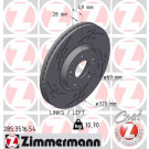 Zimmermann Bremsscheibe BLACK Z 285.3516.54