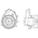 Mahle Innenraumgebläse BEHR Premium Line AB 54 000P