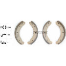 91007800 Bremsbackensatz