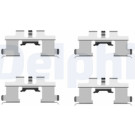 LX0444 Zubehörsatz, Scheibenbremsbelag