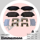 22804.200.2 Bremsbelagsatz, Scheibenbremse