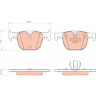 GDB1937 Bremsbelagsatz, Scheibenbremse GDB1937 Bremsbelagsatz, Scheibenbremse