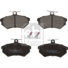 febi bilstein | 2 x FEBI Bremsbelagsatz, Scheibenbremse | 16048