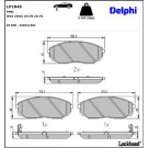 Delphi Bremsbelagsatz, Scheibenbremse LP1849