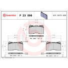 Brembo | Bremsbelagsatz, Scheibenbremse | P 23 098