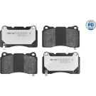Meyle Bremsbelagsatz, Scheibenbremse MEYLE-PD: Advanced performance and design 025 233 2516/PD