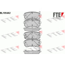 FTE | Bremsbelagsatz, Scheibenbremse | 9010541