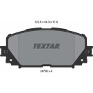 Textar | Bremsbelagsatz, Scheibenbremse | 2470801