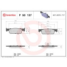 Brembo Bremsbelagsatz, Scheibenbremse PRIME LINE P 50 137 Brembo Bremsbelagsatz, Scheibenbremse PRIME LINE P 50 137