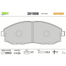 301908 Bremsbelagsatz, Scheibenbremse ESSENTIAL