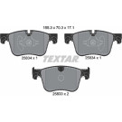 Textar | Bremsbelagsatz, Scheibenbremse | 2583401