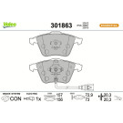 301863 Bremsbelagsatz, Scheibenbremse ESSENTIAL