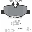 2400801 Bremsbelagsatz, Scheibenbremse Q+