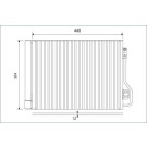 812882 Kondensator, Klimaanlage