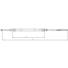 44009000 Seilzug, Feststellbremse 44009000 Seilzug, Feststellbremse