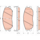 GDB3465 Bremsbelagsatz, Scheibenbremse GDB3465 Bremsbelagsatz, Scheibenbremse