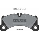 Textar | Bremsbelagsatz, Scheibenbremse | 2618501