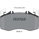 Textar | Bremsbelagsatz, Scheibenbremse | 2612801